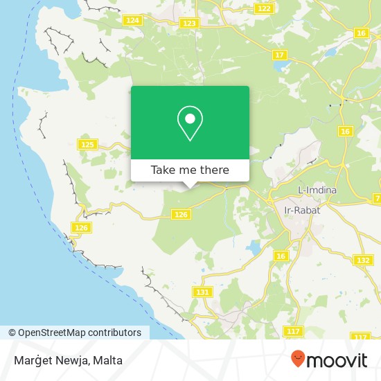 Marġet Newja map