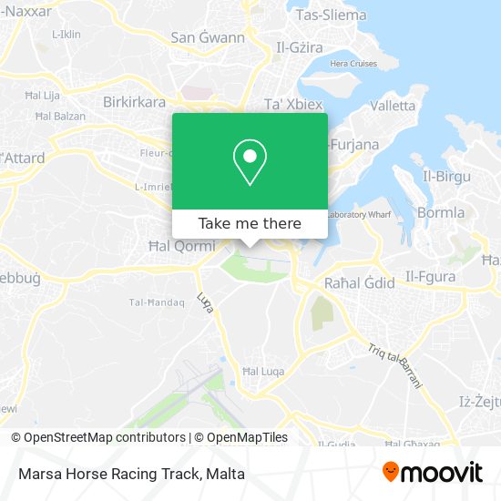 Marsa Horse Racing Track map