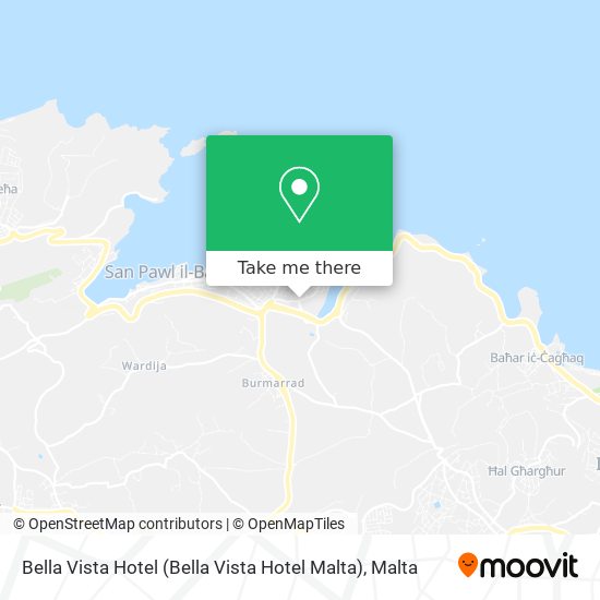 Bella Vista Hotel map