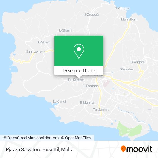 Pjazza Salvatore Busuttil map