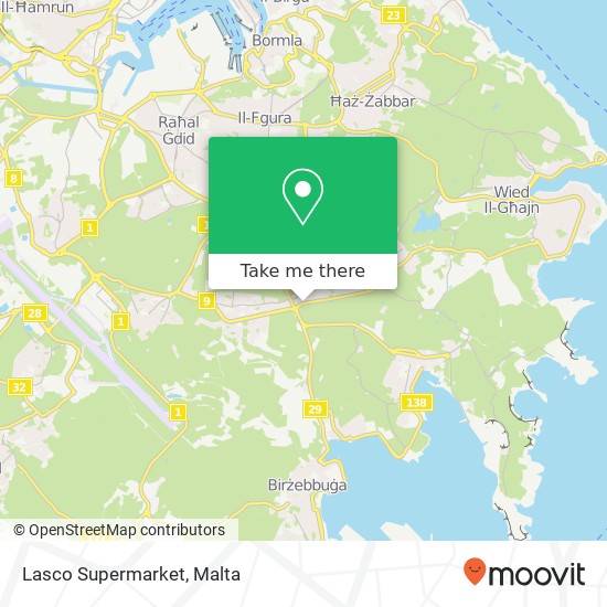 Lasco Supermarket map