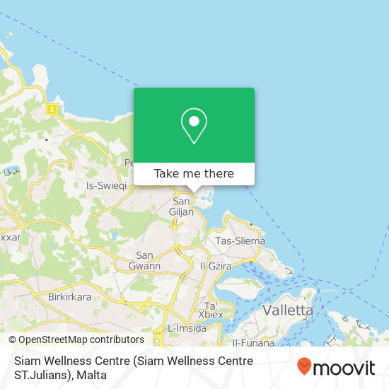 Siam Wellness Centre map