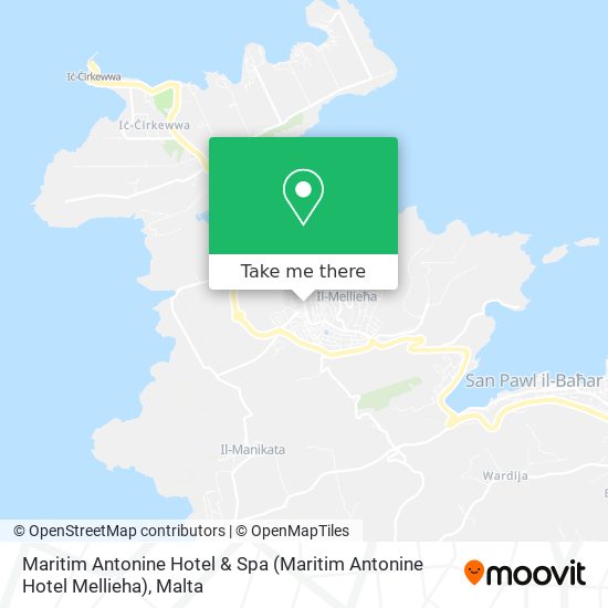 Maritim Antonine Hotel & Spa map