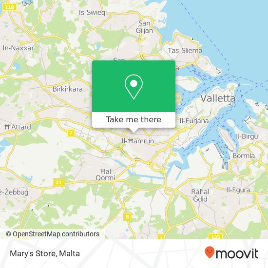 Mary's Store map