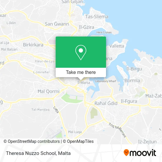 Theresa Nuzzo School map