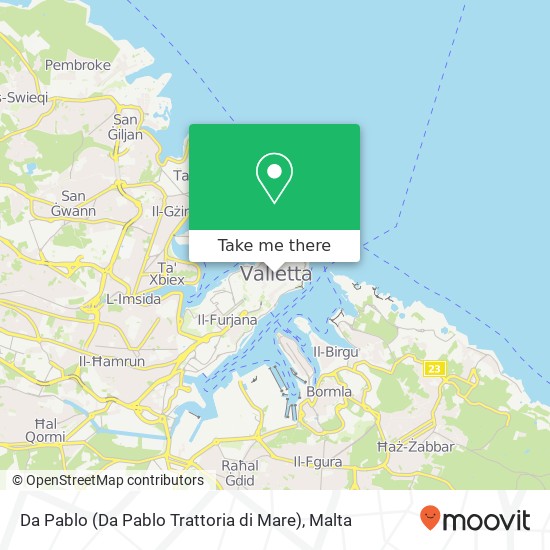 Da Pablo (Da Pablo Trattoria di Mare) map