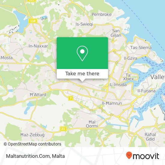 Maltanutrition.Com map