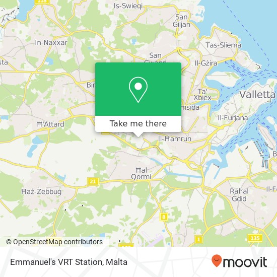 Emmanuel's VRT Station map