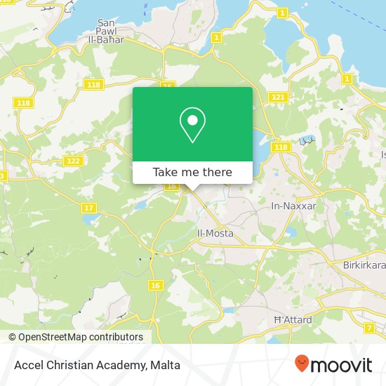 Accel Christian Academy map