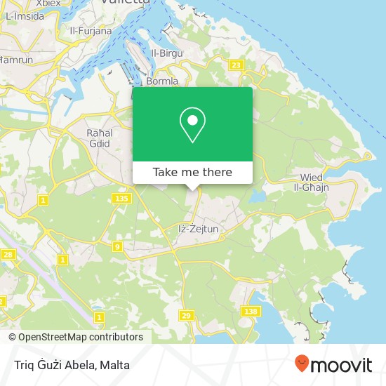 Triq Ġużi Abela map