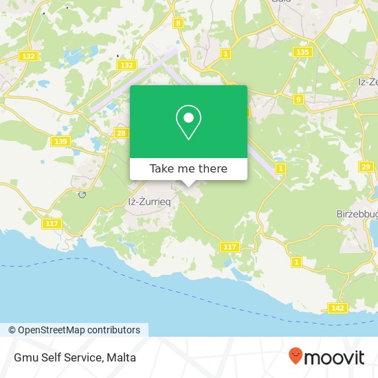 Gmu Self Service map