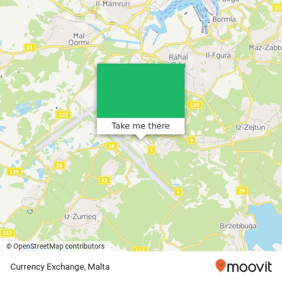 Currency Exchange map