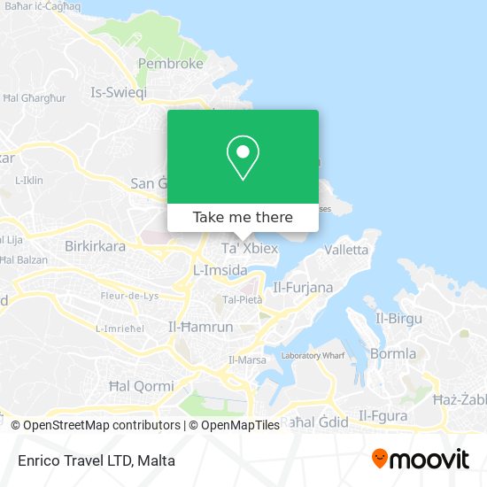 Enrico Travel LTD map