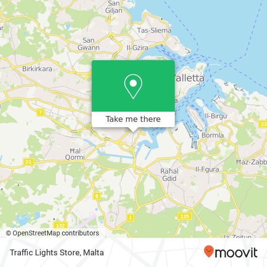 Traffic Lights Store map