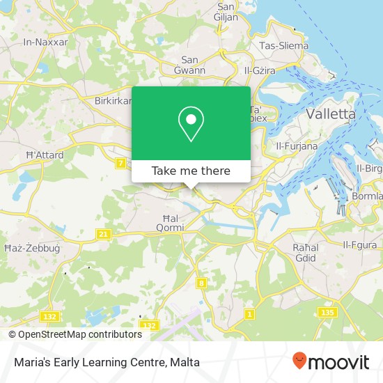 Maria's Early Learning Centre map