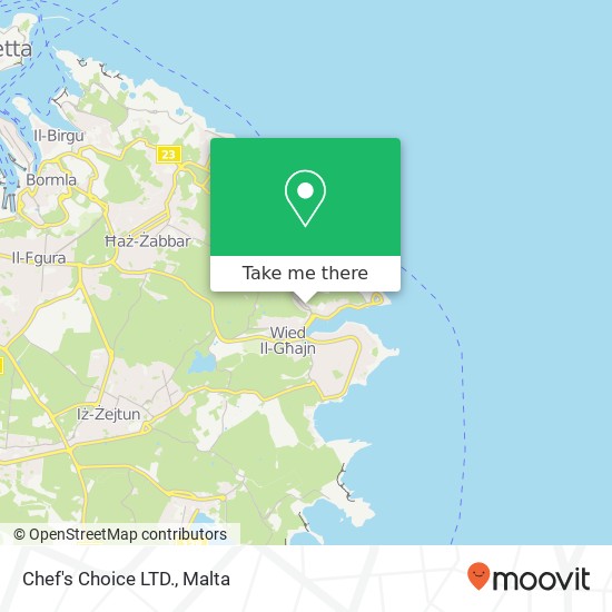 Chef's Choice LTD. map