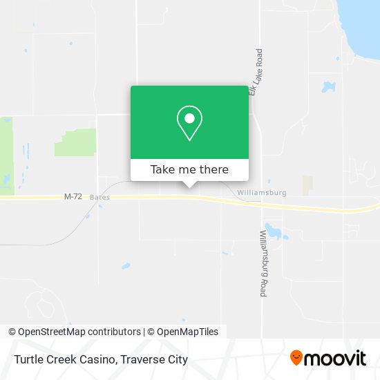 Turtle Creek Casino map