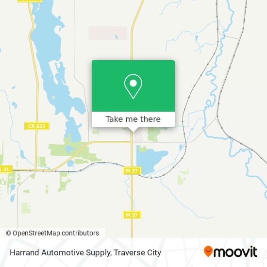 Harrand Automotive Supply map