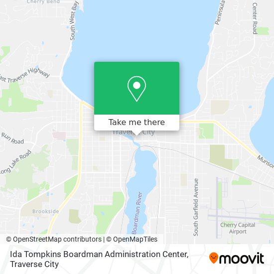 Ida Tompkins Boardman Administration Center map