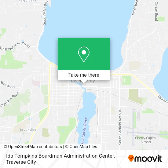 Mapa de Ida Tompkins Boardman Administration Center