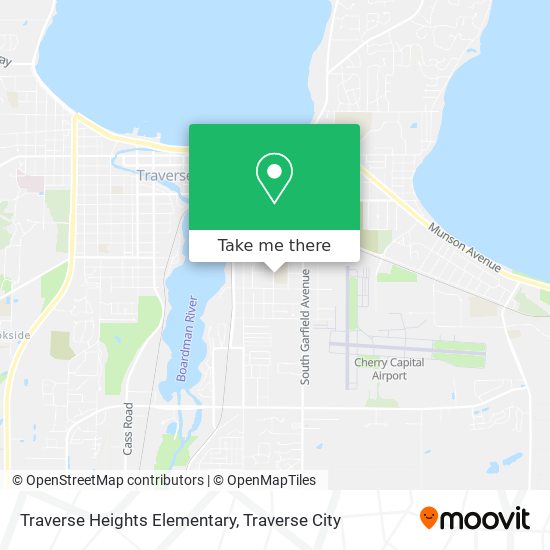 Traverse Heights Elementary map