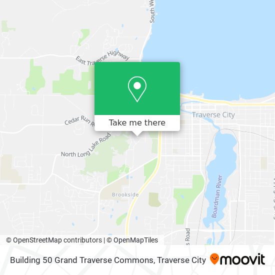 Mapa de Building 50 Grand Traverse Commons