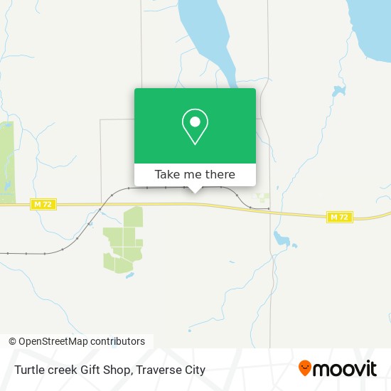 Turtle creek Gift Shop map