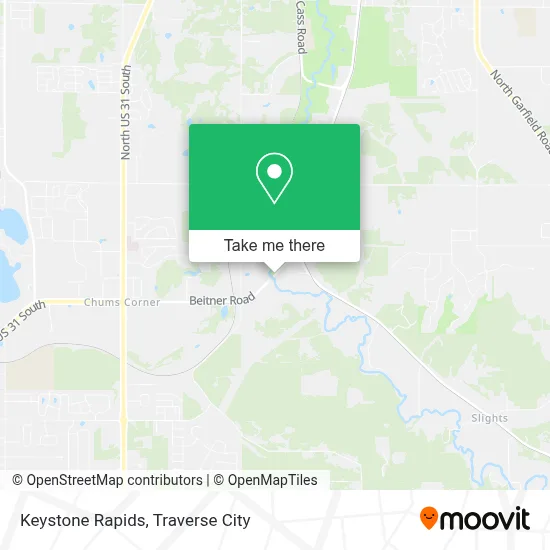 Keystone Rapids map
