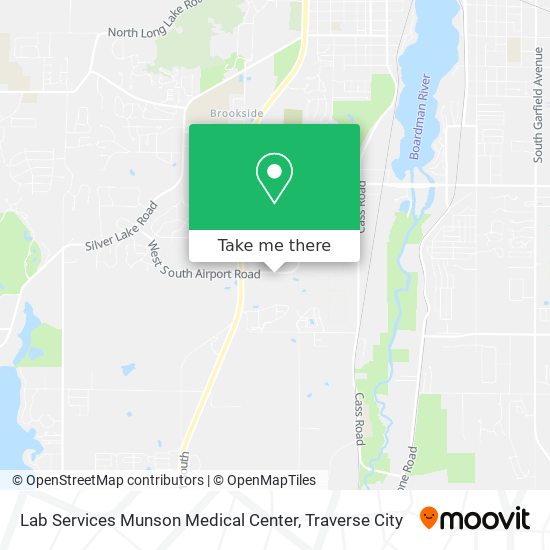 Mapa de Lab Services Munson Medical Center