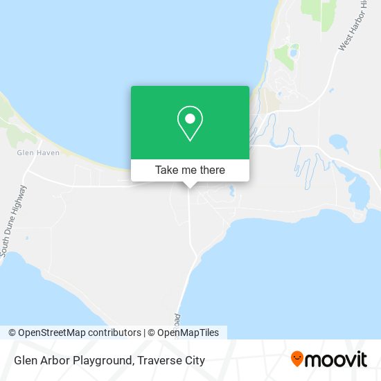 Mapa de Glen Arbor Playground