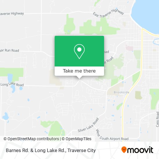 Mapa de Barnes Rd. & Long Lake Rd.