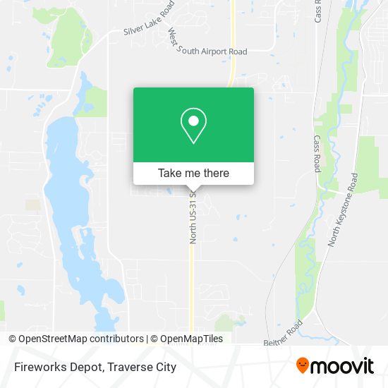 Fireworks Depot map