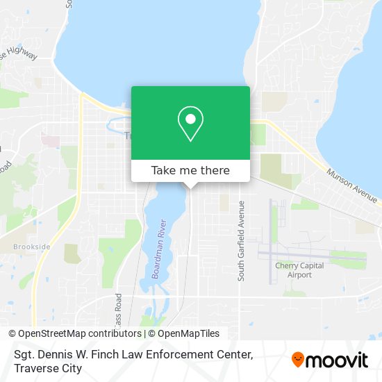 Sgt. Dennis W. Finch Law Enforcement Center map