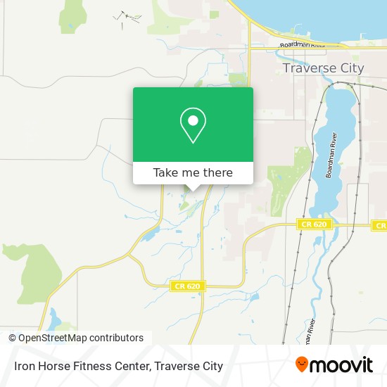 Iron Horse Fitness Center map