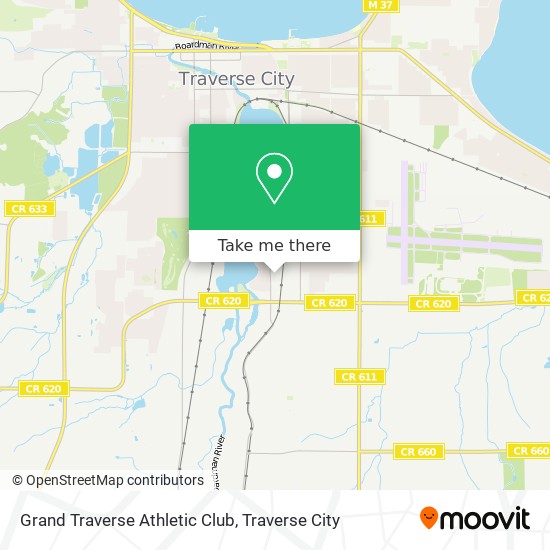 Grand Traverse Athletic Club map