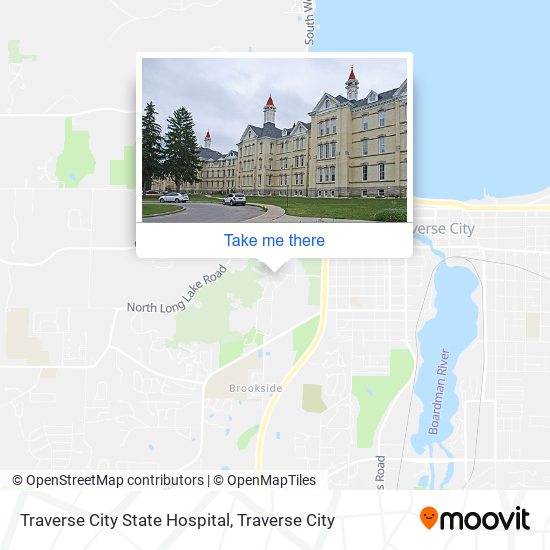 Mapa de Traverse City State Hospital