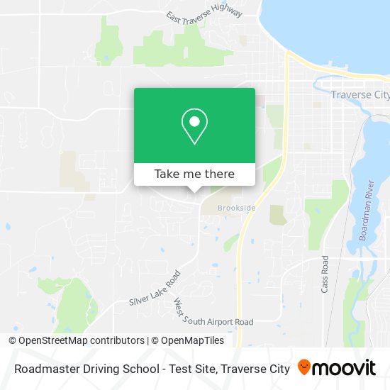 Mapa de Roadmaster Driving School - Test Site
