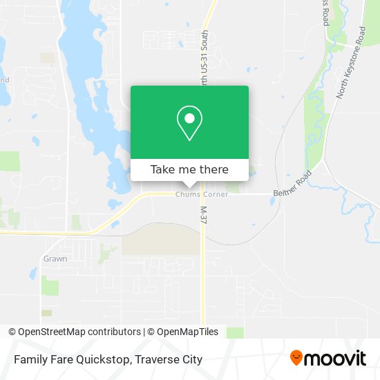 Family Fare Quickstop map