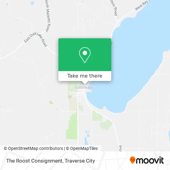 The Roost Consignment map