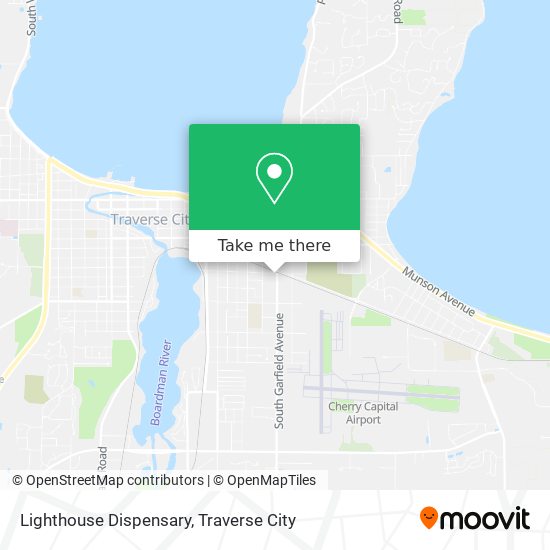 Mapa de Lighthouse Dispensary