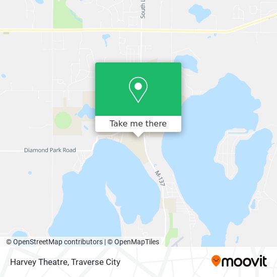 Harvey Theatre map