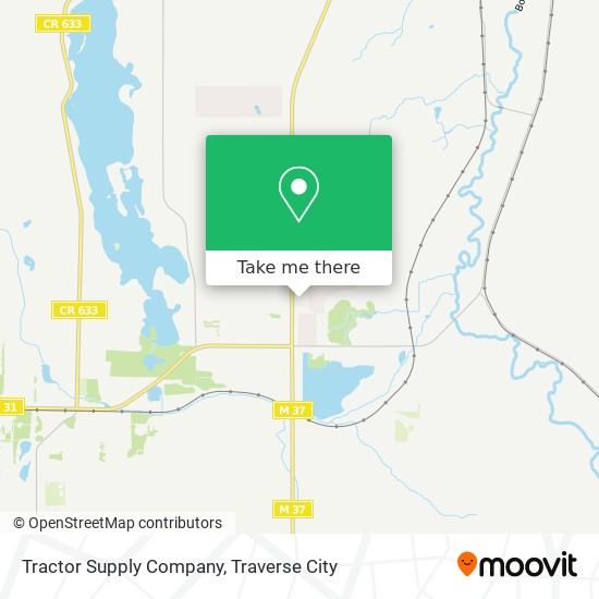 Mapa de Tractor Supply Company