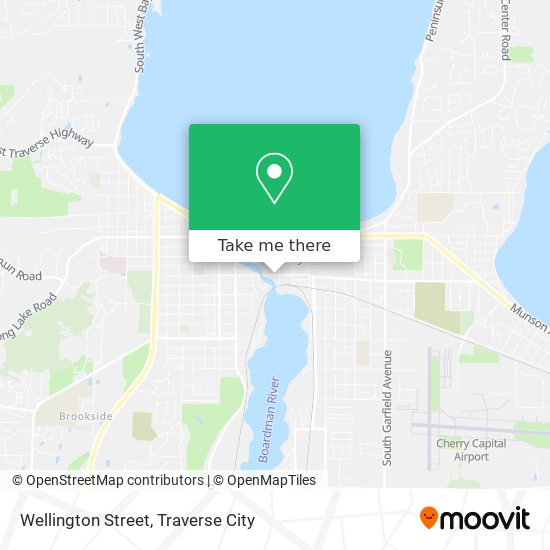 Mapa de Wellington Street