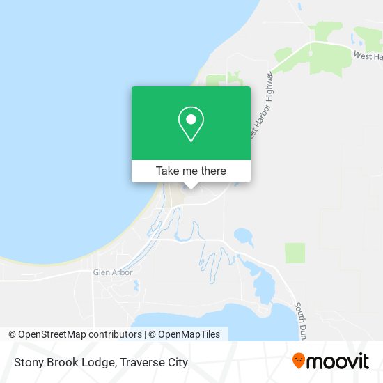 Stony Brook Lodge map