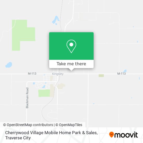 Mapa de Cherrywood Village Mobile Home Park & Sales