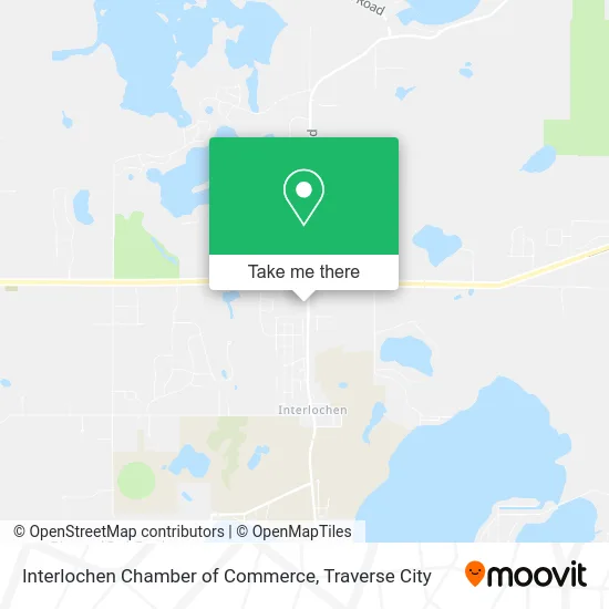 Interlochen Chamber of Commerce map