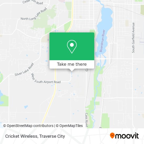 Cricket Wireless map