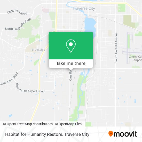 Habitat for Humanity Restore map