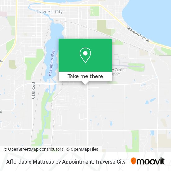 Affordable Mattress by Appointment map