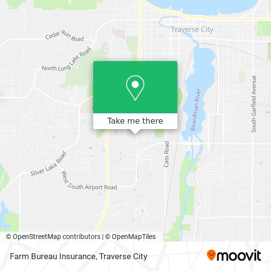 Mapa de Farm Bureau Insurance